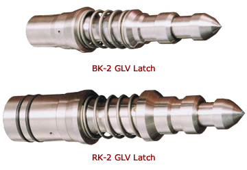 Wireline Retrievable BK-2 & RK-2 Latches For Gas Lift Valves, Wireline Retrievable IPO Valves, Conventional Gas Lift Valves, GLV
